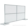 galvanized temporary chain link fence mobile fencing